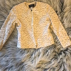 Cute polka dot blazer